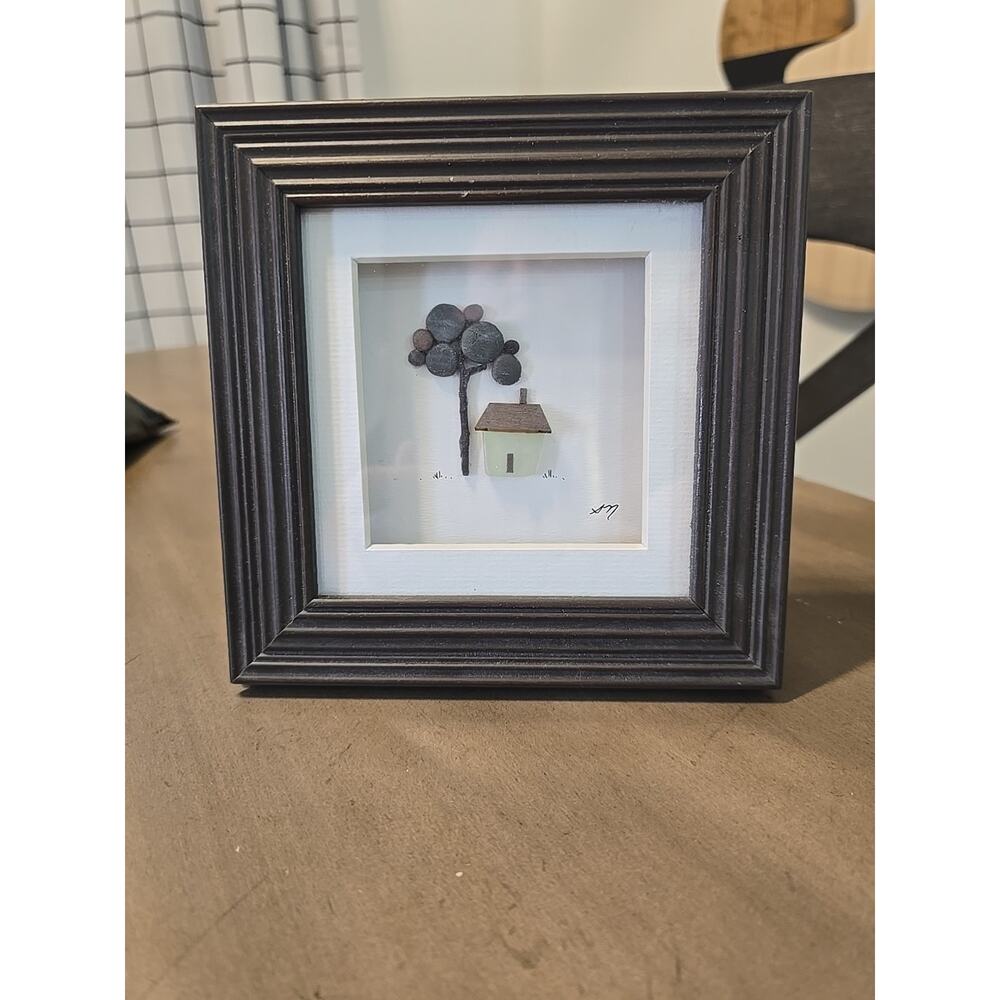 Sharon Nowlan A Place To Call Home Pebble Art Framed Picture